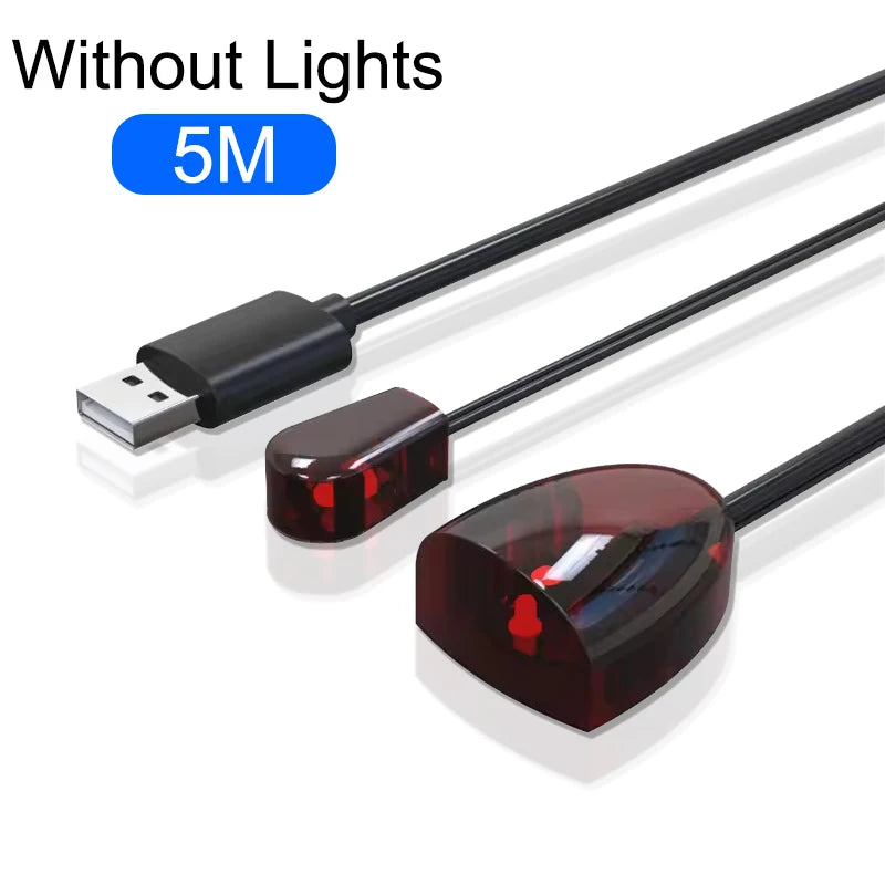 Infrared IR Remote Extender Repeater Receiver USB Adapter Transmitter Applies to All Remote Control Devices For DVD set STB Box
