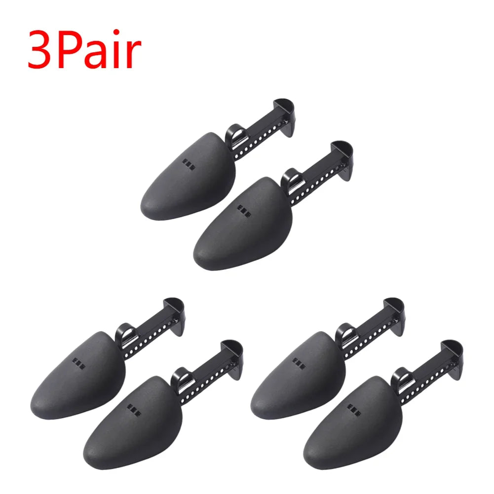 1-5Pair Plastic Shoe Stretcher Adjustable Portable Shoe Tree Shaper Stretchers Holder for Women Men Unisex Fashion Shoe Tree
