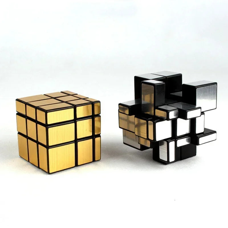 Neo Magic Mirror Cube Gold Silver Professional Speed Cubes Puzzles Speedcube Educational Toys For Children Adults Gifts