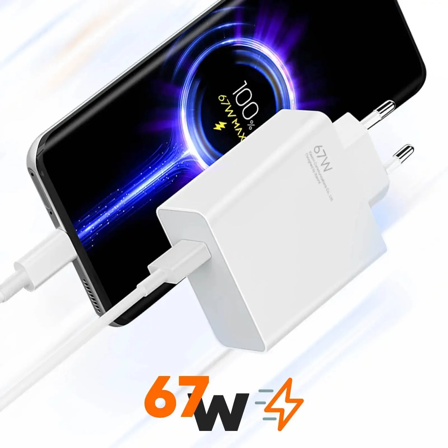 Original Xiaomi 67W Fast Charger Mi 14 13T 12T 13 Ultra Pro Redmi Note 12 11 13 Pro Poco X5 F5 Pro USB Charger Type C Cable