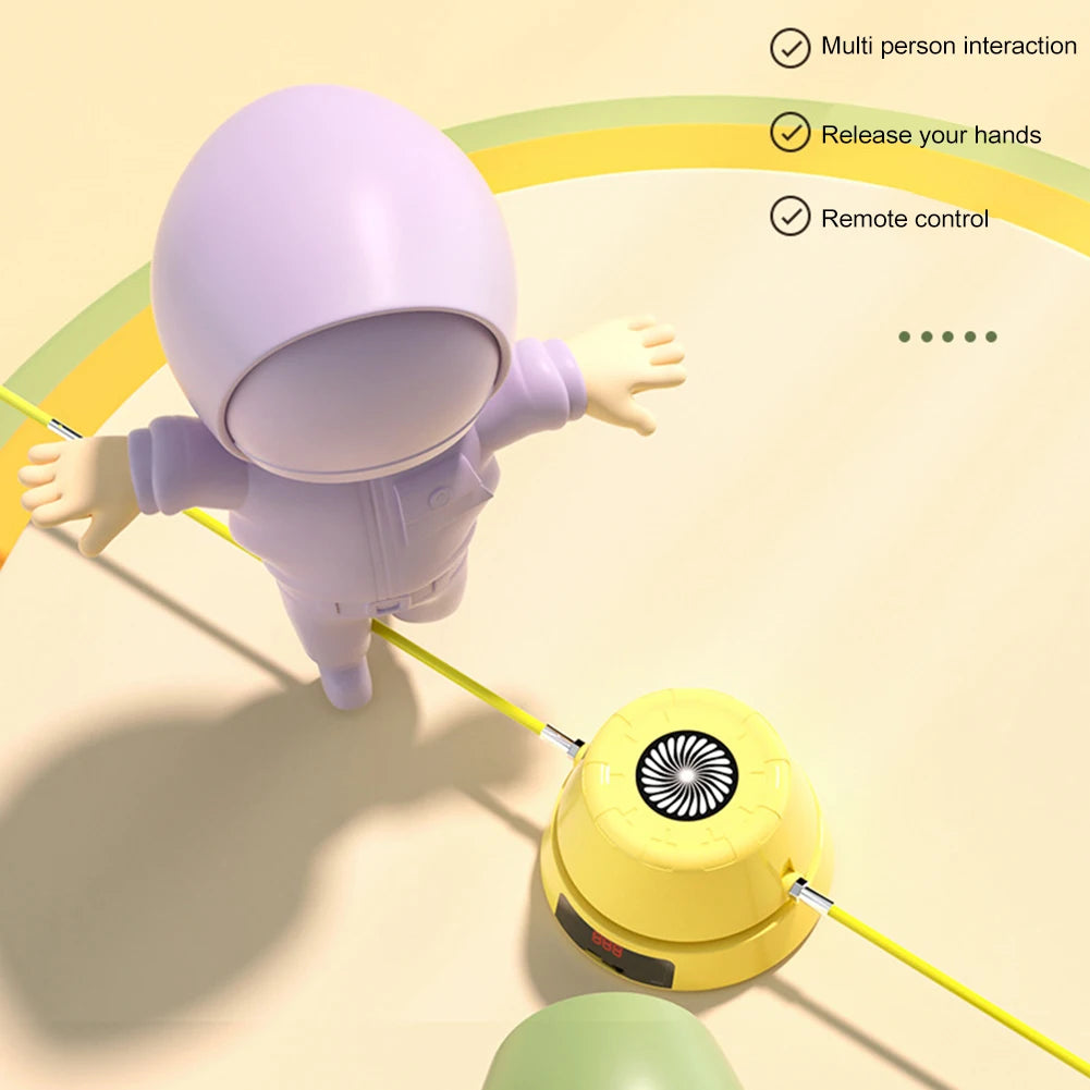 Electric Counting Rope Skipping Machine Automatic Remote Control  Jump Rope Digital Counter Indoor Outdoor exercise Toys Games