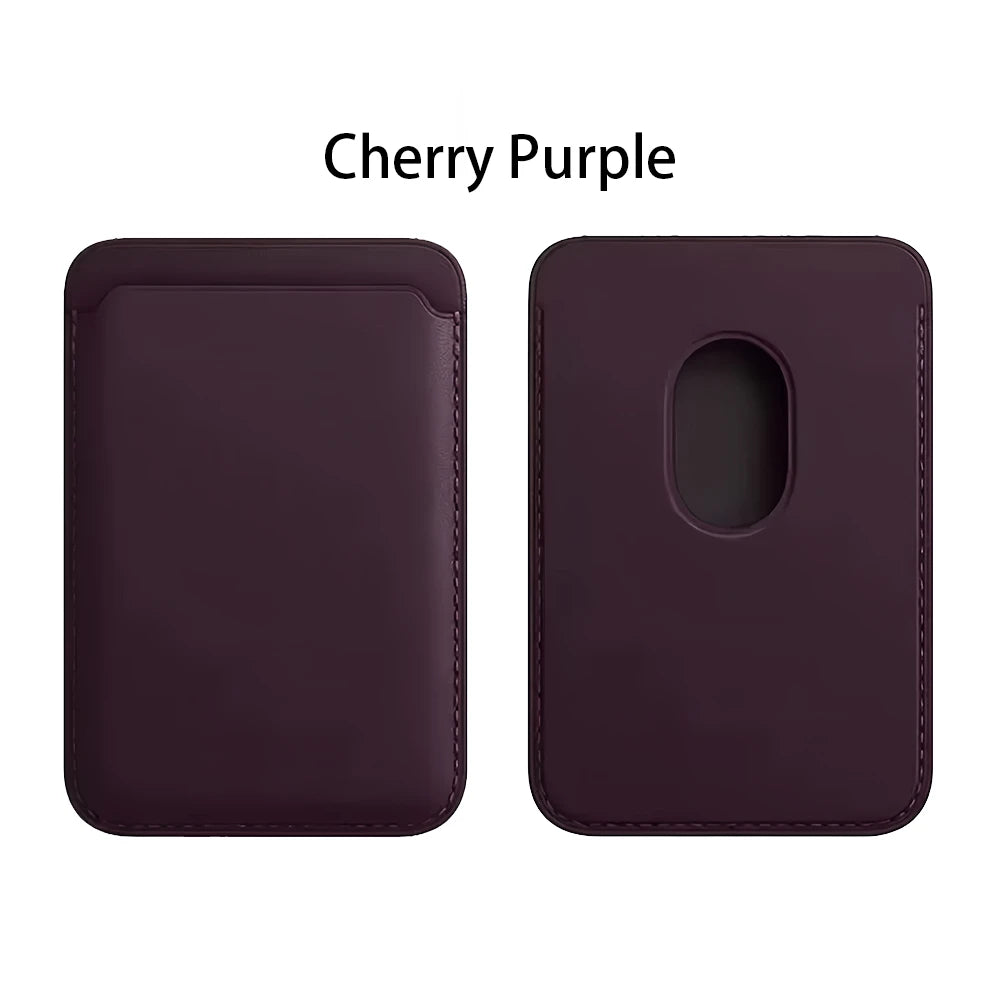 Leather Wallet Case Holder For iPhone 16 Pro Max Magsafe Magnetic Wallet Leather Compatible For iPhone 15 14 13 12  Accessories