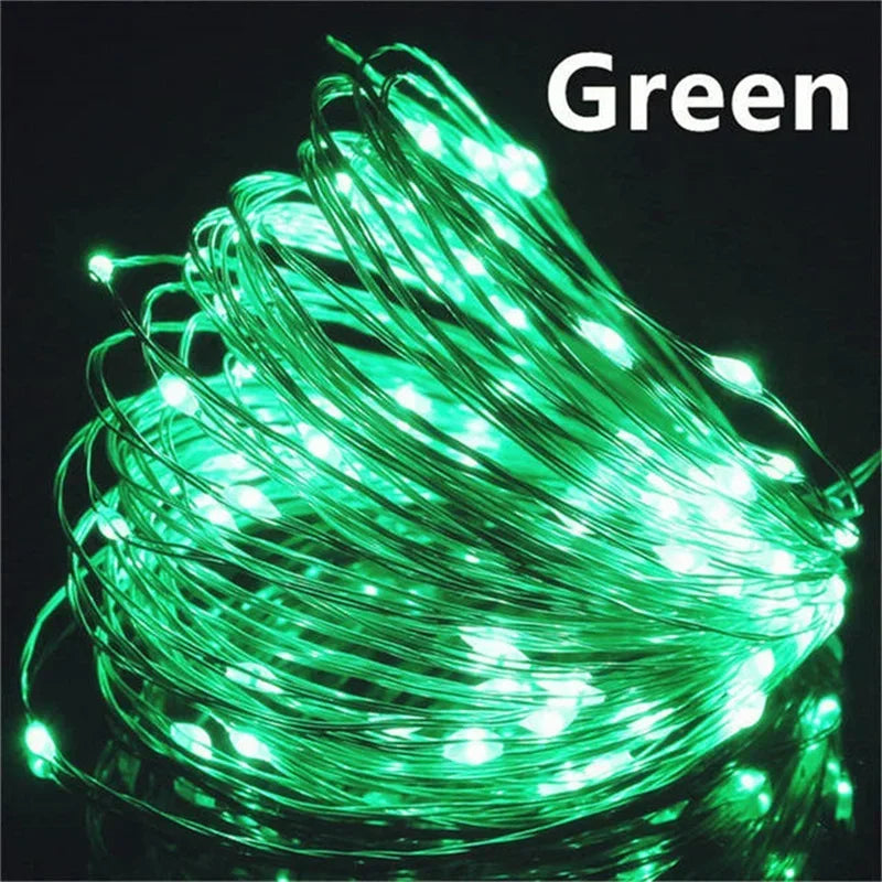 20m USB LED String Lights Fairy String Lights Warm White LED String Lights for Christmas Wedding Party Home Holiday Decoration