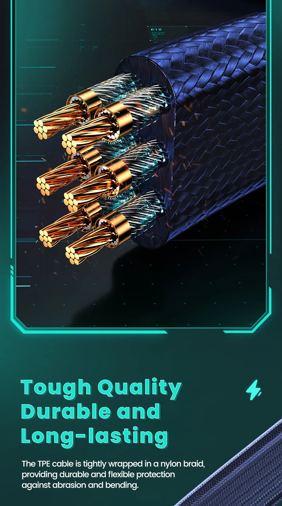 Toocki PD 100W 90 Degree USB Type C Cable to USB C Fast Cahrging for Macbook Xiaomi Huawei OPPO Samsung Huawei Display Cable