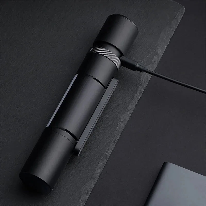 New Xiaomi Mijia Multi Function Flashlight Zoomable Ultra Bright Torch Window Breaker Safety Belt Cutter Car Emergency Light LED