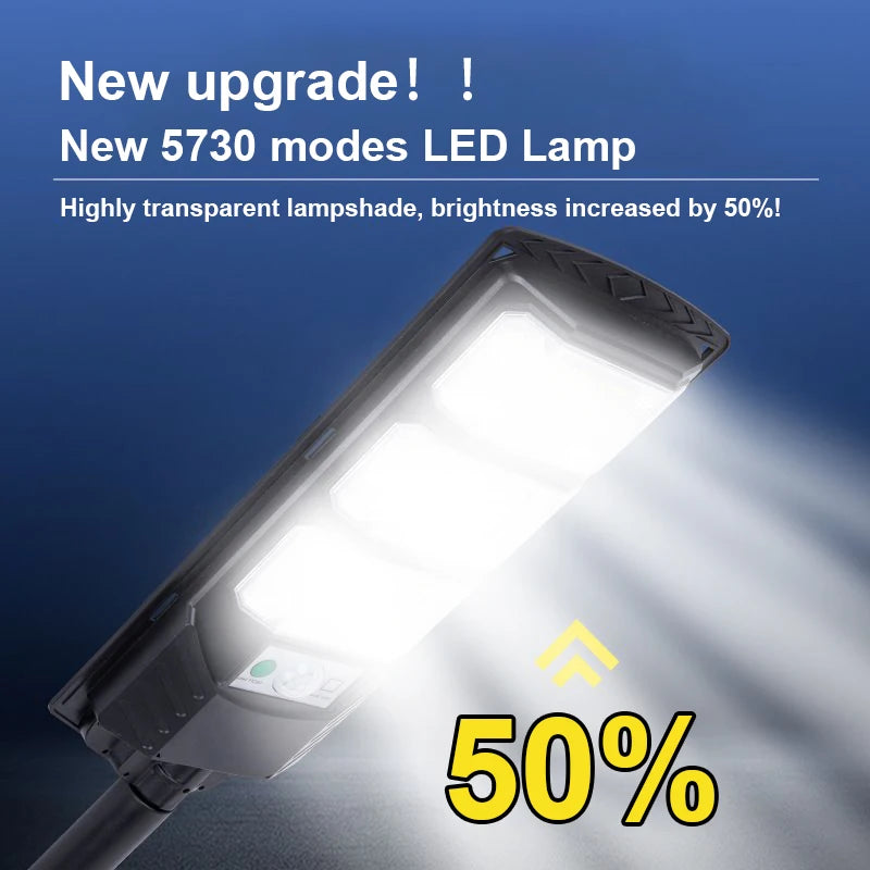 12000 LM High Power LED Solar Lights Outdoor Sunlight Motion Sensor Solar Powered Lamp Waterproof Patio Garden Street Wall Light