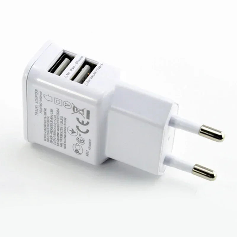 5V 2A EU Plug Charger USB EU Charger PlugFor iPhone XS X Max Huawei P 30 Samsung S 9  plus   Travel Wall Charger Adapter