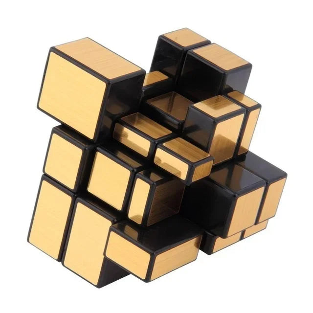 Neo Magic Mirror Cube Gold Silver Professional Speed Cubes Puzzles Speedcube Educational Toys For Children Adults Gifts