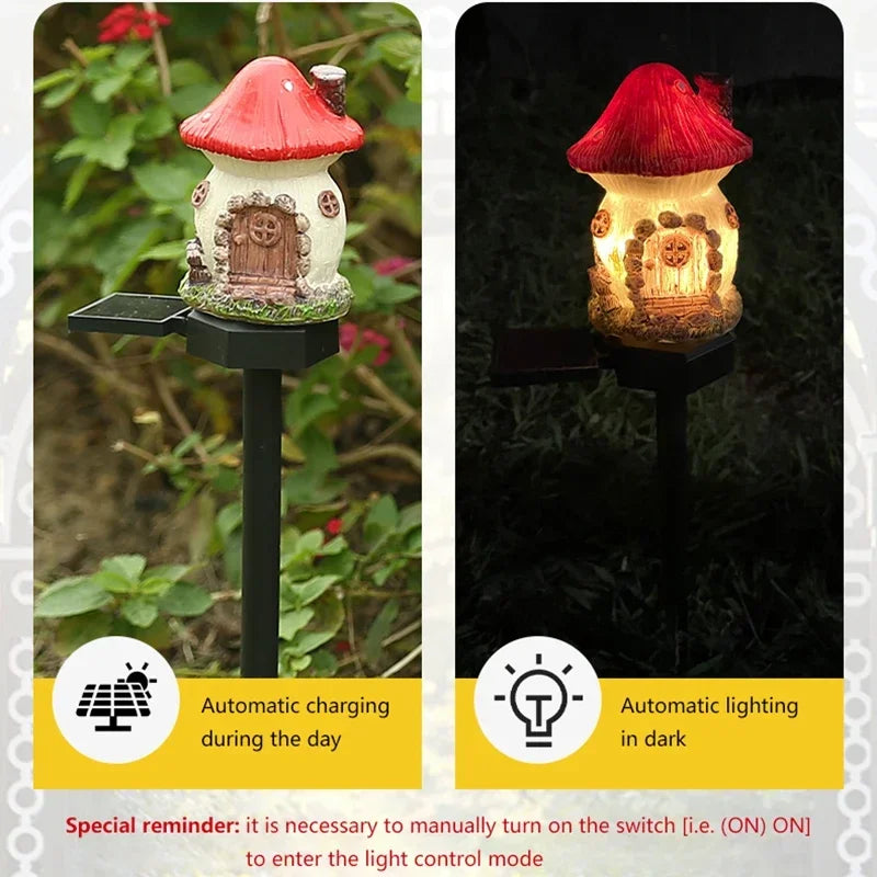 Solar Powered Owl Animal Lawn Lamp Solar Led Light Outdoor Garden Decoration Lamp Waterproof Solar Lights