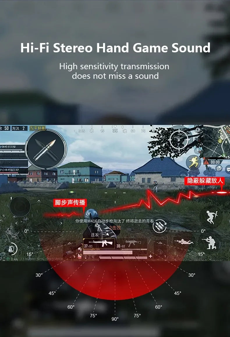 New Sport Neckband Earphone Wireless Headphone audífonos bluetooth inalámbrico Gaming LED Display ear buds for xiaomi huawei