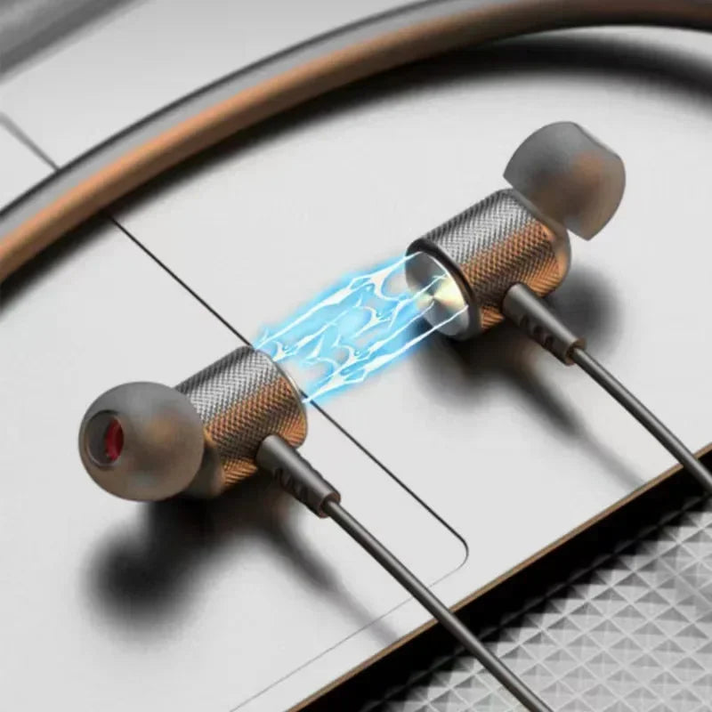 K58 Wireless Earphones Bluetooth 5.3 Neckband Headphones Gaming LED Display HIFI Headset Sports TWS Earbuds With Mic