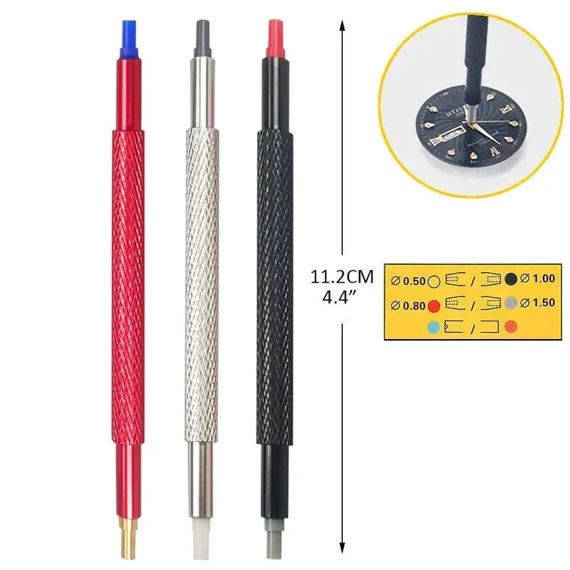 6/8PCS Watch Dust Air Blower Pump Rubber Cleaning Wristwatch Parts Cleaner Brush Tool Cleaning Suit Watch Repair Tool Care Kit