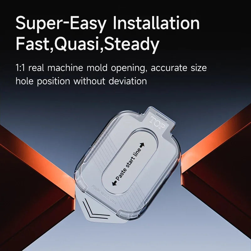 1-5Pcs High Definition 9H Tempered Glass Smartwatch Screen Protector for Apple Watch Ultra 2 49mm