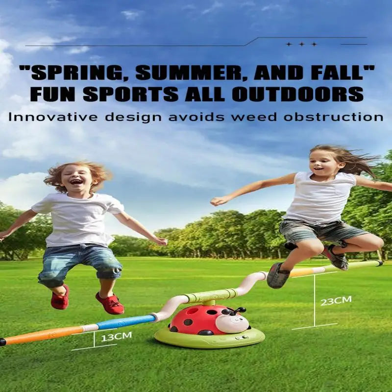 Upgrade Ladybug sporting toys Baseball 2/3/4/5-In-1 Sports Skipping Rope Machine Ferrule Jumping Toy Children Outdoor Play Games