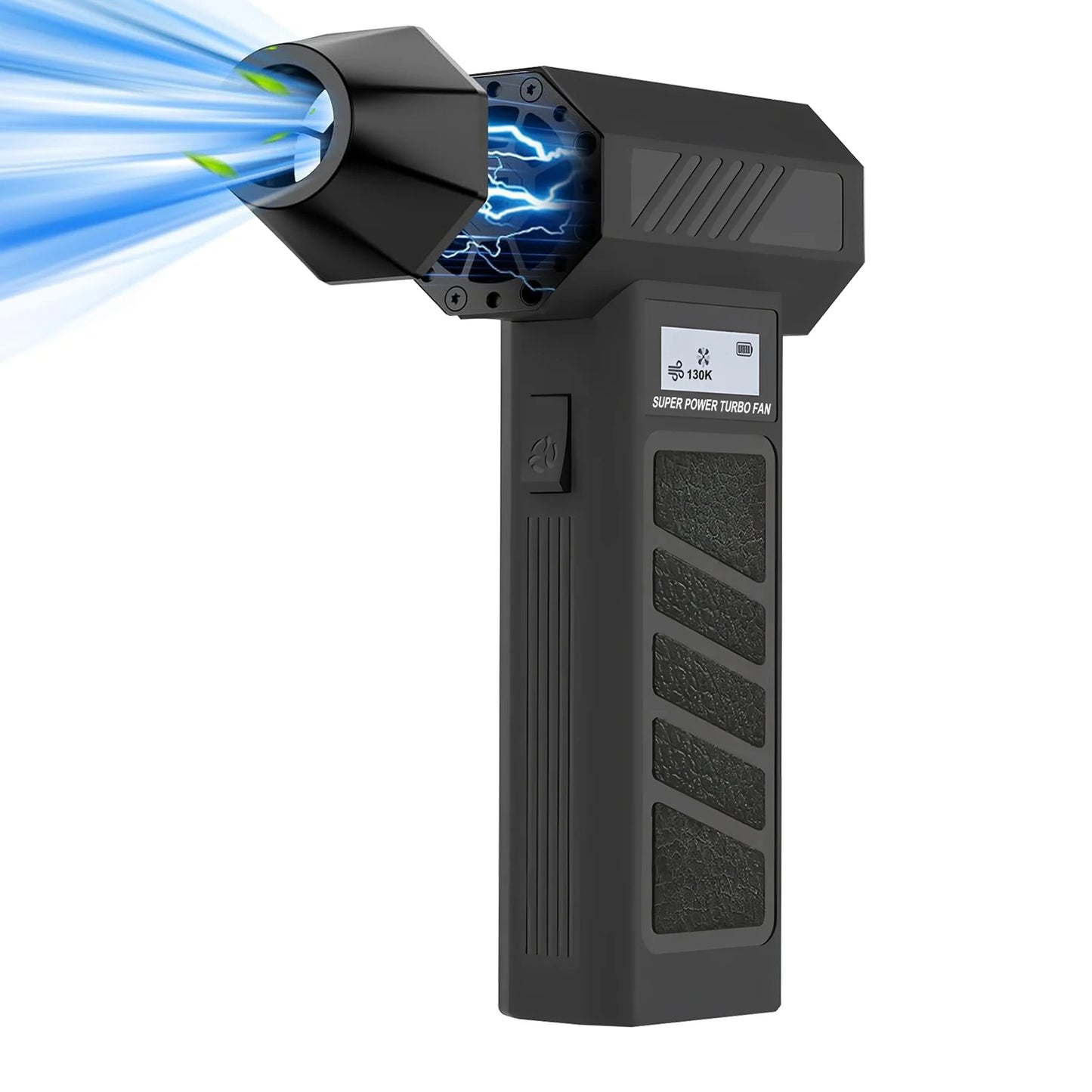 300000PRM Portable Electric Air Blower Turbo Jet Fan Brushless Motor HighSpeed Mini Turbo Jet Fan Adjustable Wind Violent Blower