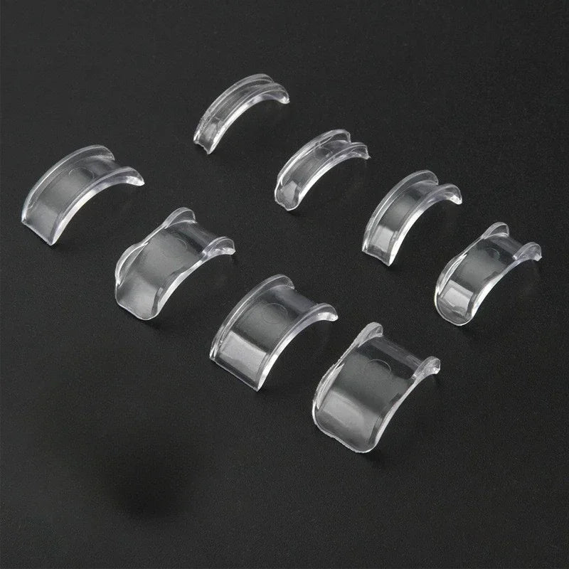 8 Sizes Silicone Invisible Clear Ring Size Adjuster Resizer Loose Rings Reducer Ring Sizer Fit Any Rings Jewelry Tools