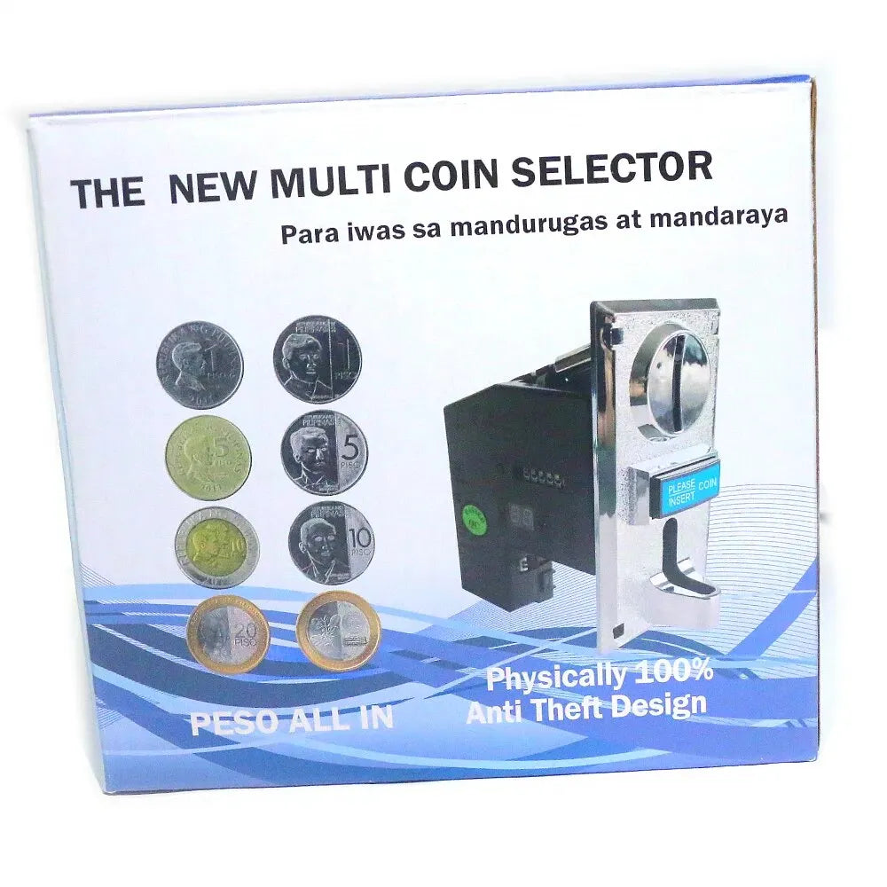 Multi Coin Acceptor Game Toknes Mechanism With 4 Pins Cable For Claw Crane Neo Geo Arcade Slto Vending Machine Pinball Parts