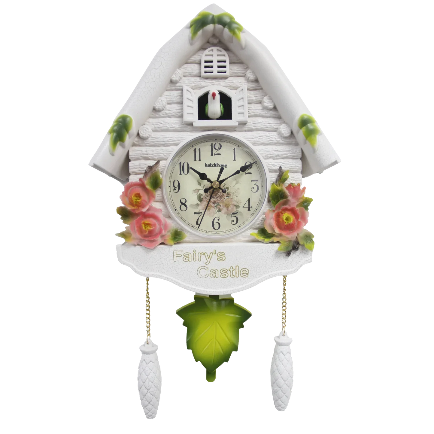 1pc Cuckoo Wall Clock, Daytime Hourly Alarm Pendulum Quartz Watch, Silent Wall Clock for Home Living Room Decoration Wall Art