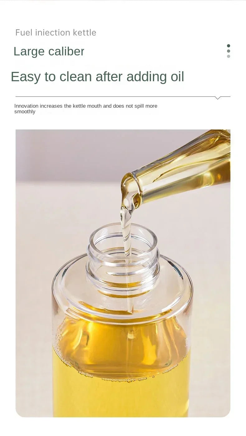 Oil Spray for Cooking Olive Oil Dispenser Plastic Bottle Sprayer Mist-Reusable Food Grade Oil Vinegar Spray Kitchen Accessories