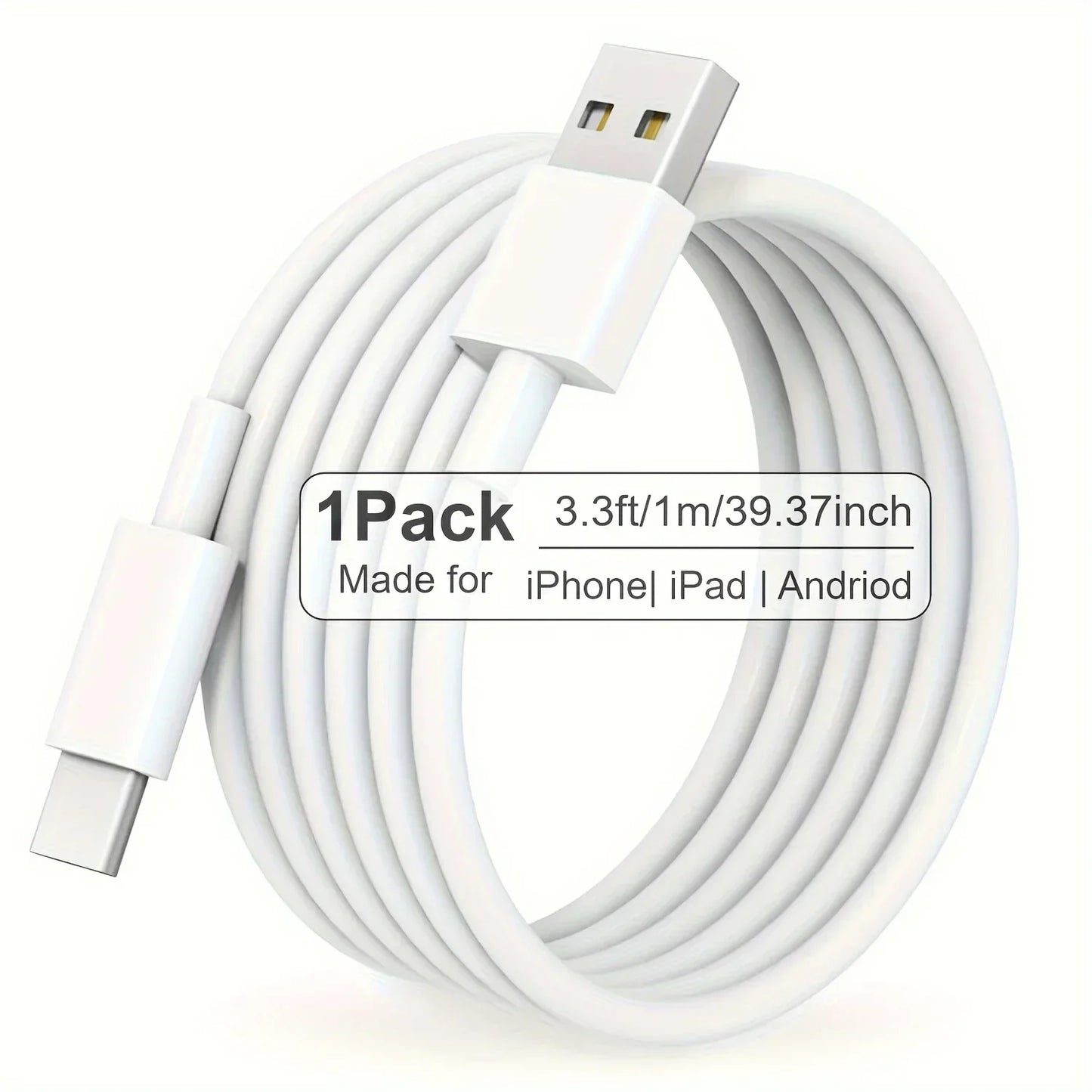 Apple MFi Certified Car Charger for iPhone 16 15 Carplay Cable, USB A to USB C Charging Cord for iPhone 16 15/Plus/Pro Max