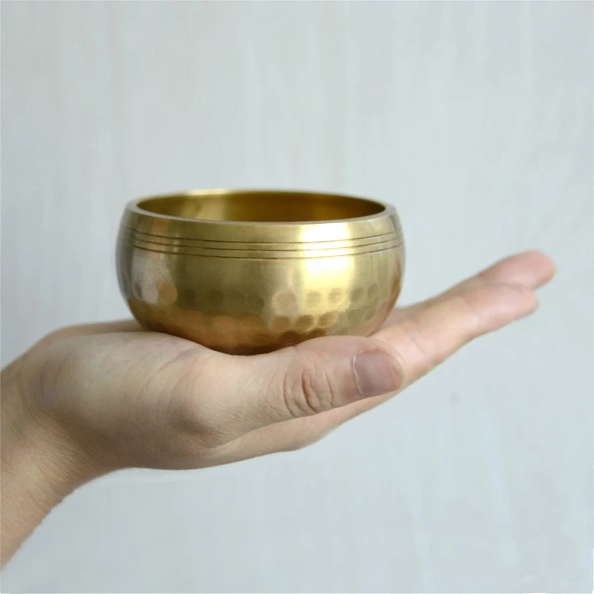 Tibetan Singing Bowl Set Sound Bowl Meditation Bowl Unique Gift Helpful for Meditation Yoga Stress Relief
