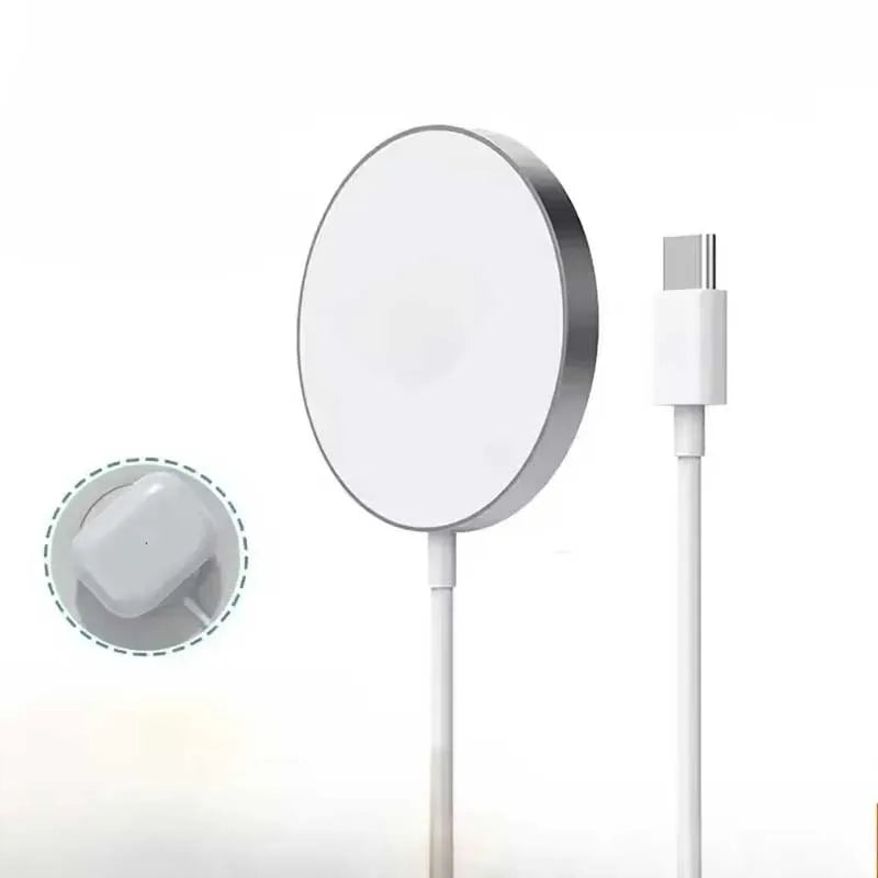 Fast Charger Original Magnetic Wireless Charging Device For iPhone 16 15 14 13 12 Pro Max Mini USB C 8 Plus XR X XS MAX Airpods