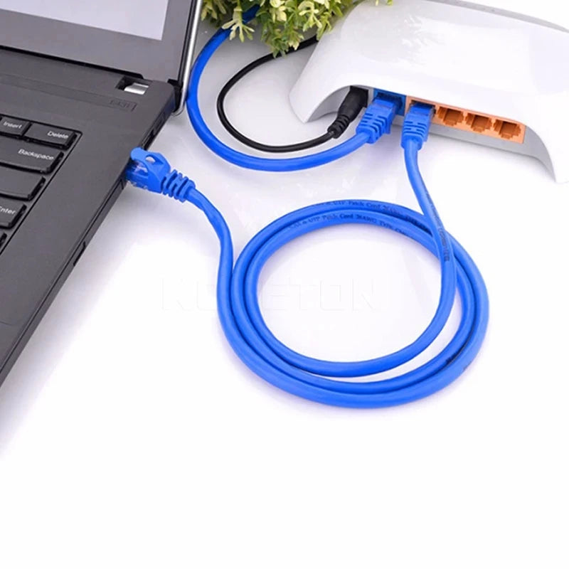 Cat5e Ethernet Network Cable RJ45 Patch Outdoor Waterproof LAN Cable Wires For CCTV POE IP Camera System