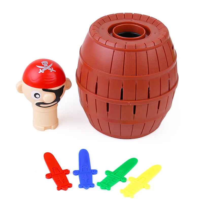 Children's Party Fun Prank Toy Pirate Bucket Toy, Lucky, Jump, Sword, Explosion, Interactive Family Fun Games