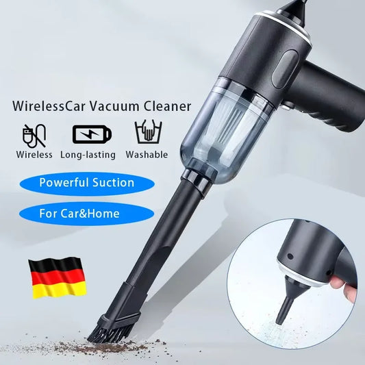 Portable Wireless Car Vacuum Cleaner Wireless Vacuum Cleaner Dual Use for Home and Car 120W High Power Powerful Vacuum Cleaner