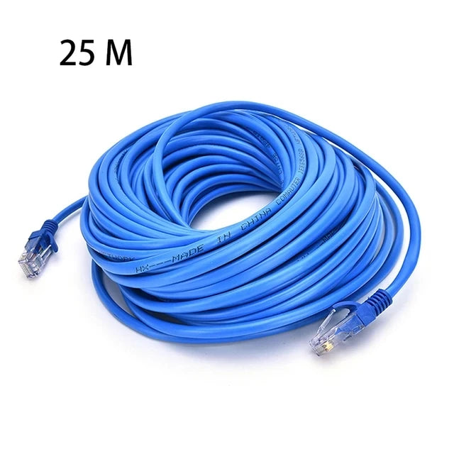 Cat5e Ethernet Network Cable RJ45 Patch Outdoor Waterproof LAN Cable Wires For CCTV POE IP Camera System