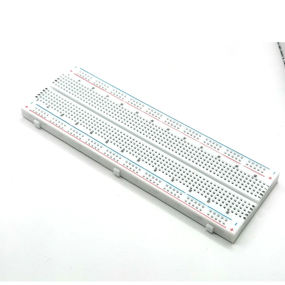 MB102 Solderless Breadboard 830 Plug Holes Versatile Prototyping Circuit Testing Boards for DIY MB-102
