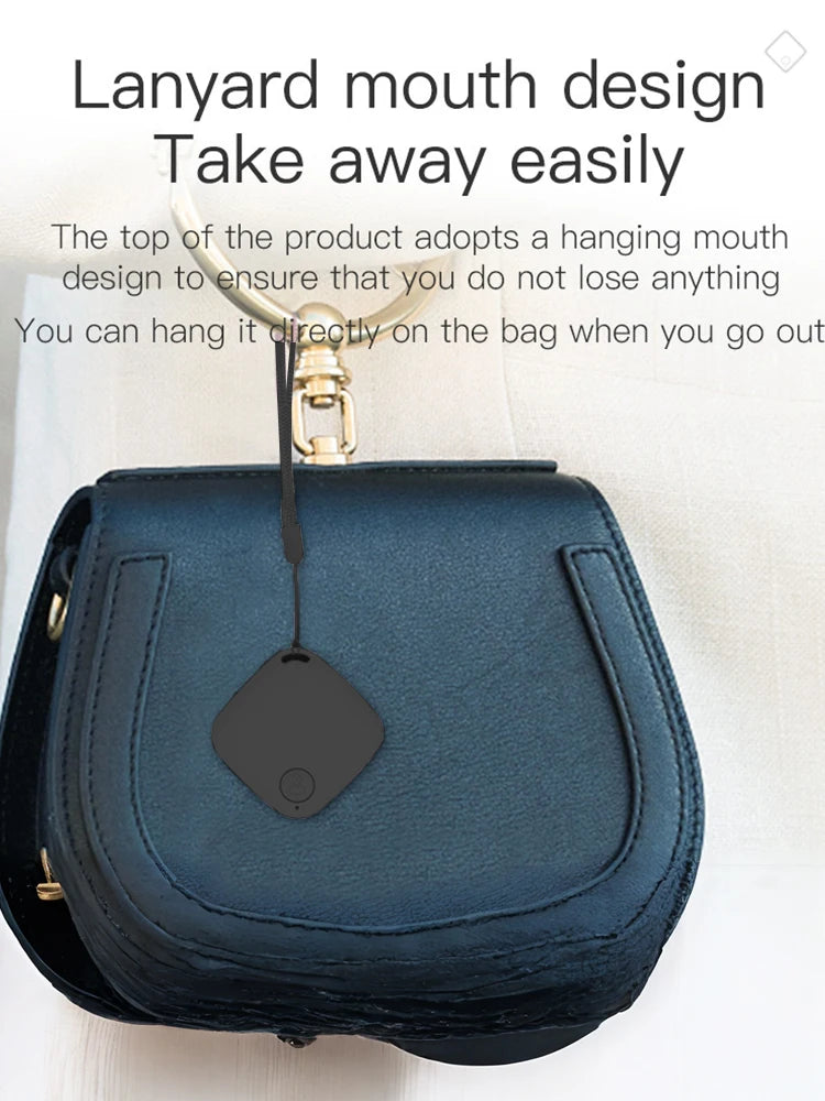 Mini Tracking Bluetooth Anti-lost Device Mobile Phone wallet Key Finder Location Intelligent Caller 5.0 Dual Alarm Pet Finder