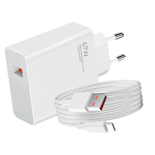 Original Xiaomi 67W Fast Charger Mi 14 13T 12T 13 Ultra Pro Redmi Note 12 11 13 Pro Poco X5 F5 Pro USB Charger Type C Cable