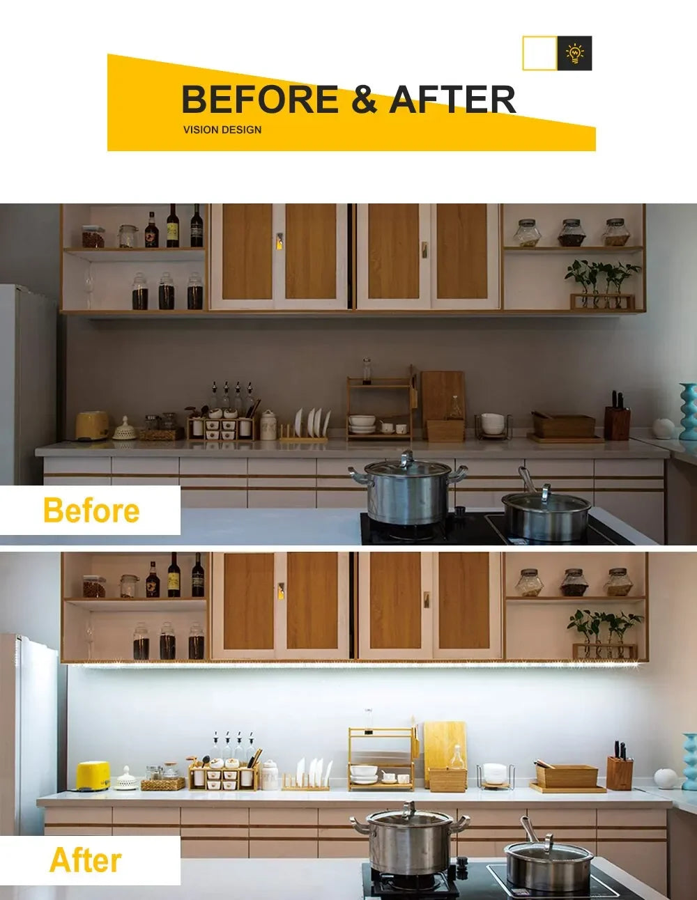 USB LED Light Strip Hand Scan Sensor Light 60LEDs/m DC5V Waterproof BackLight Flexible Lights Strip for Stairs Cabinets Bedroom