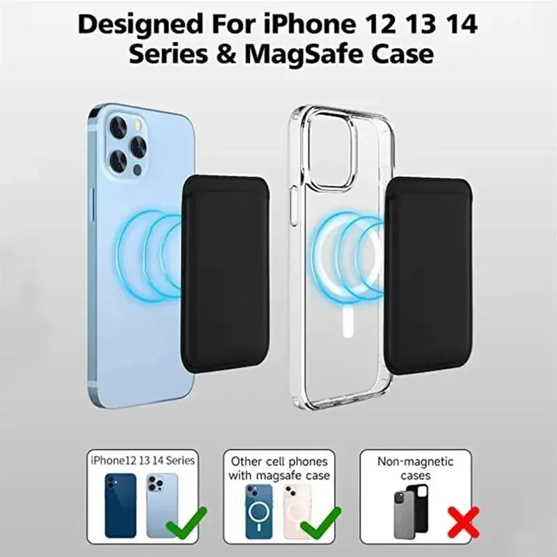 Leather Wallet Case Magentic Wallet Leather Compatible For iPhone 15 14 13 12 Pro Max Card Holder Magnet