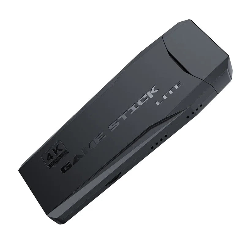 M8 Retro Game Console - 4K HD TV Stick with 20,000 Preloaded Games & Dual Wireless Controllers