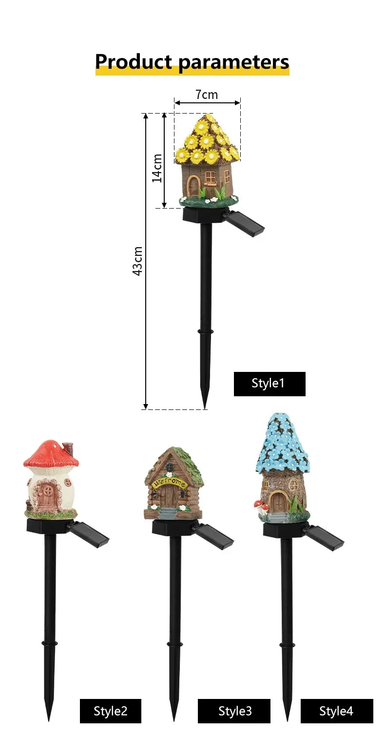 Solar Powered Owl Animal Lawn Lamp Solar Led Light Outdoor Garden Decoration Lamp Waterproof Solar Lights