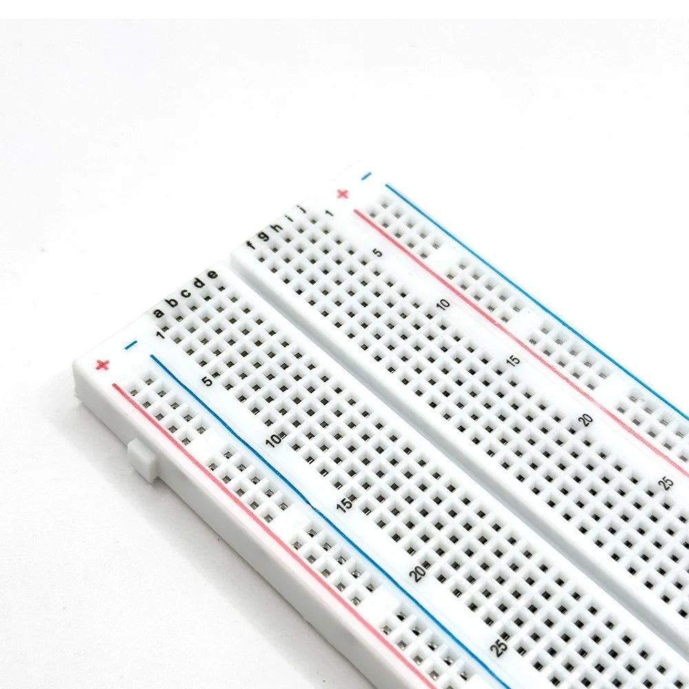 MB102 Solderless Breadboard 830 Plug Holes Versatile Prototyping Circuit Testing Boards for DIY MB-102