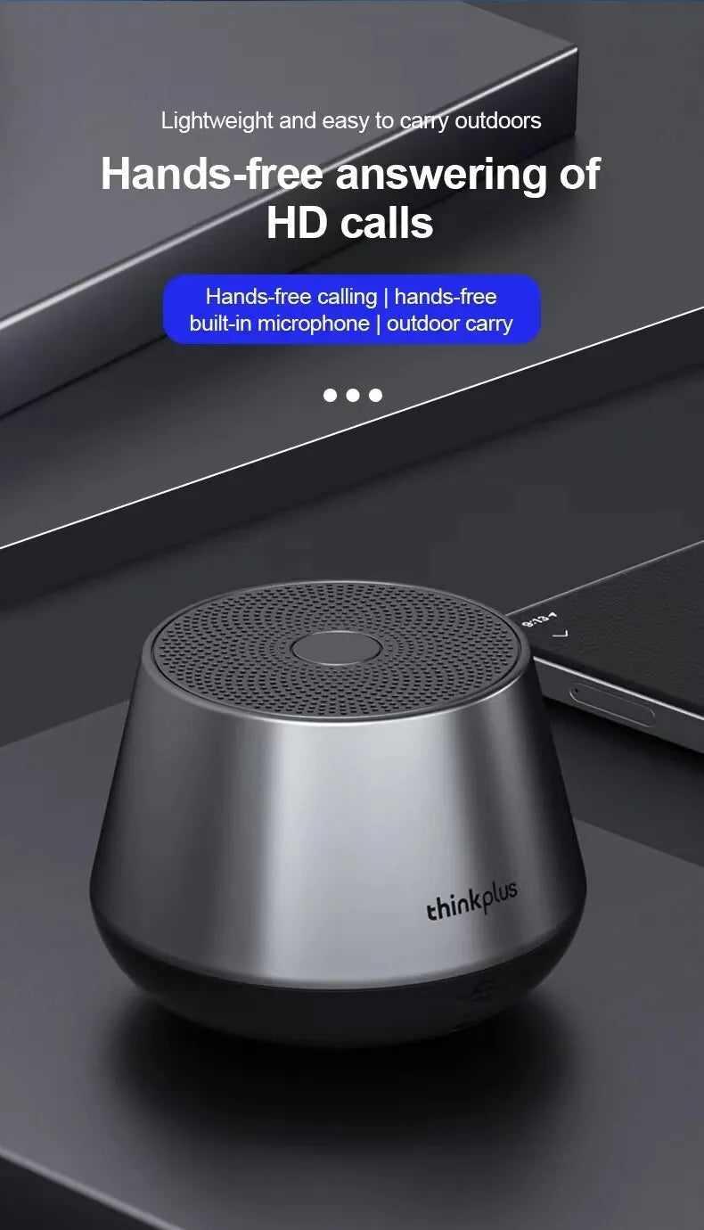 Original Lenovo K3 Pro Bluetooth V5.0 Speaker Big Audio With Deep Bass Sound Outdoor Soundbox Music Portable Camping Loudspeaker