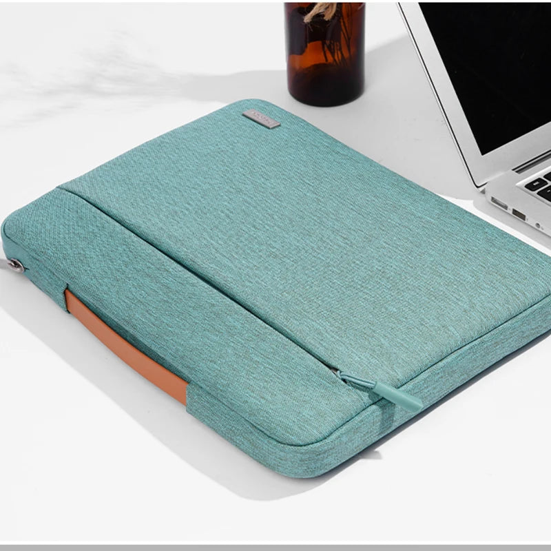 Multi-pockets Laptop Sleeve for MacBook Air 15.3 2024 Laptop Bag for MacBook Pro 13 14 16 Shocproof Notebook Bag for Dell/Xiaomi