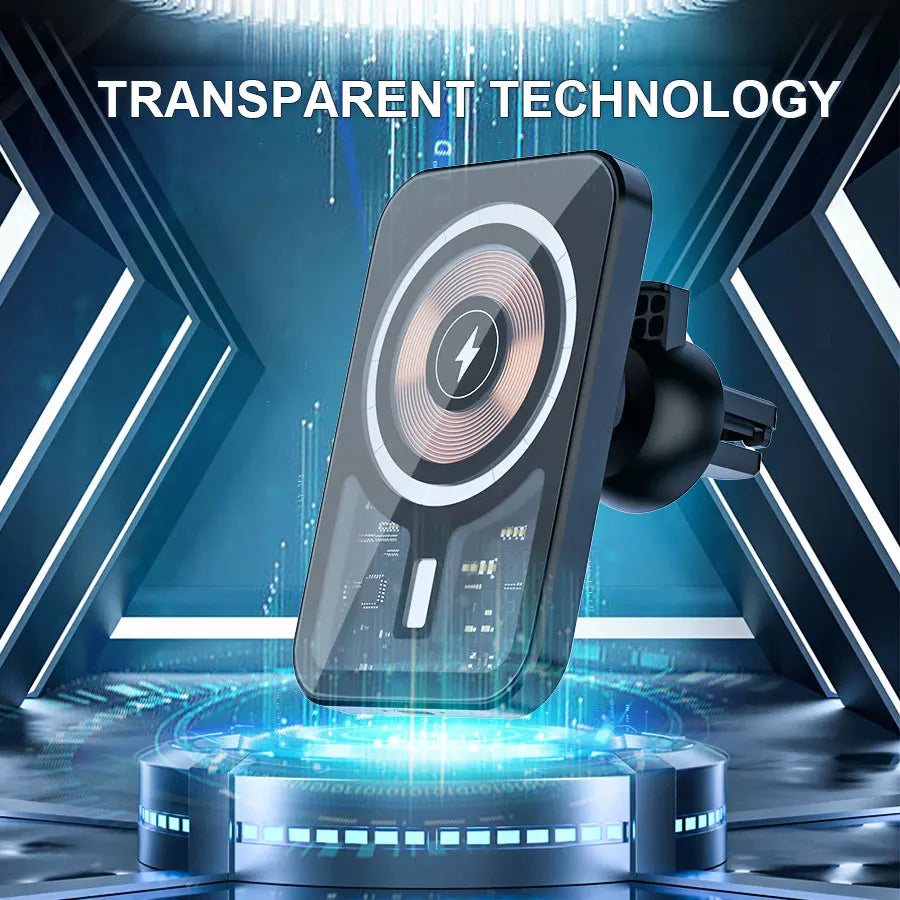 30W Magnetic Wireless Charger Car Air Vent Mount Phone Holder Stand Fast Charging Station For iPhone 12 13 14 Pro Max macsafe