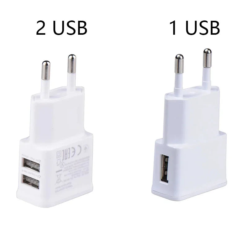 5V 2A EU Plug Charger USB EU Charger PlugFor iPhone XS X Max Huawei P 30 Samsung S 9  plus   Travel Wall Charger Adapter
