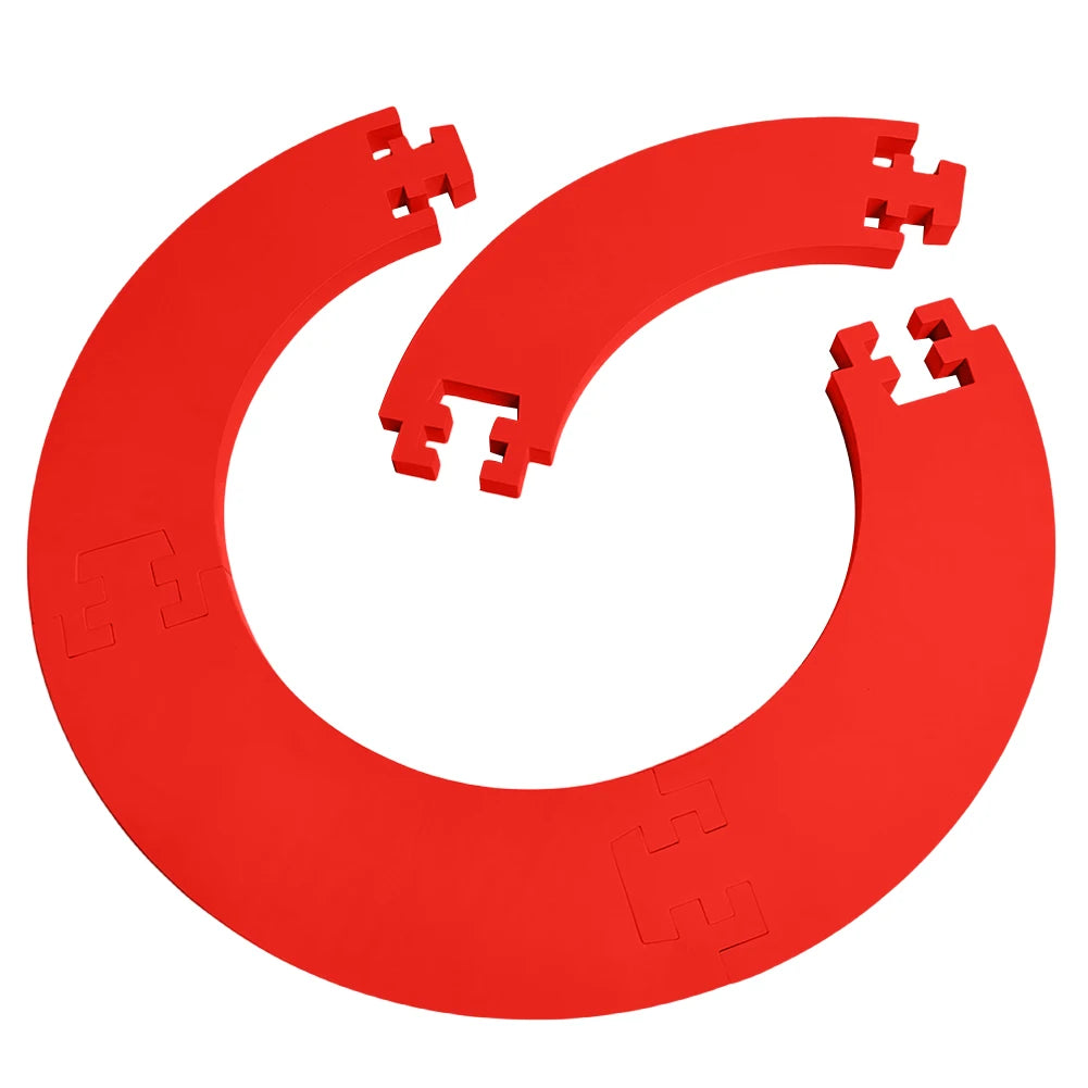 EVA Dartboard Surround Jigsaw Ring Design Dart Board Ring Lightweight Wall Dart Backboard Ring Removable Dartboard Surround Ring