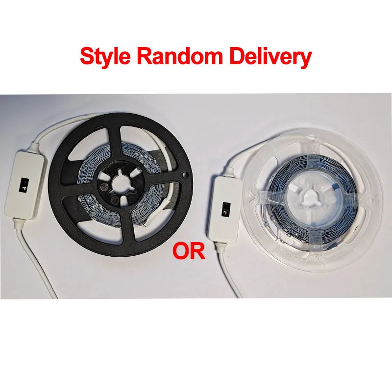 USB LED Light Strip Hand Scan Sensor Light 60LEDs/m DC5V Waterproof BackLight Flexible Lights Strip for Stairs Cabinets Bedroom