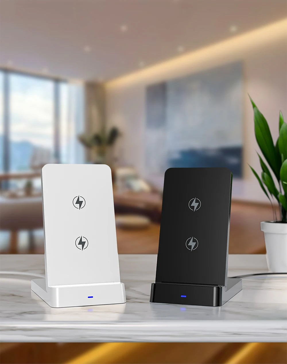 Wireless Charger Phone Desktop Folding Holder Stand For iPhone 16 15 14 13 12 Pro Max Samsung S24 Xiaomi Fast Charging Station