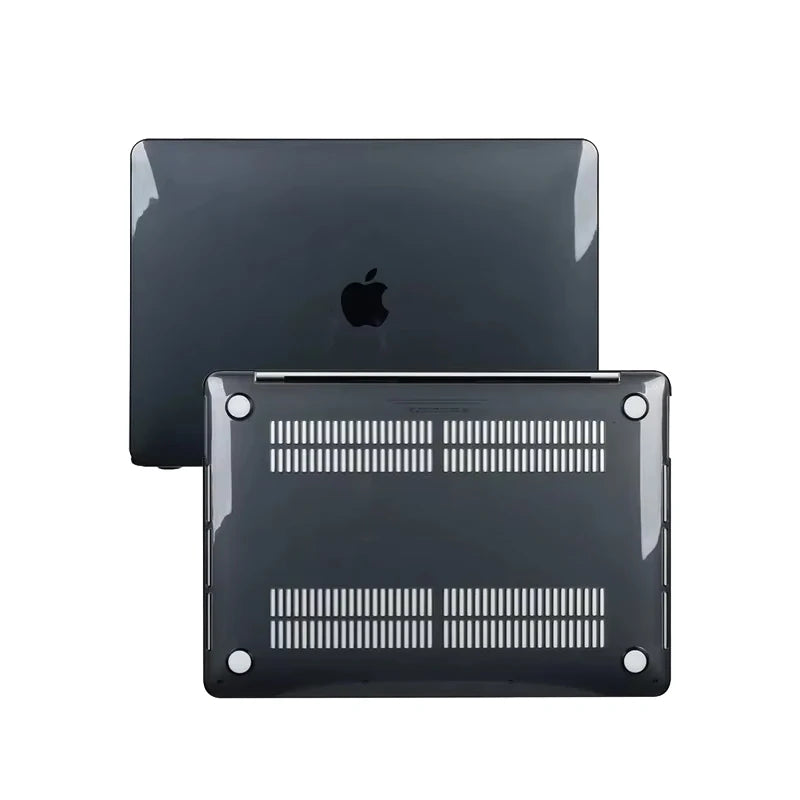 Compatible with MacBook Air 13 Inch Case 2025-2022 M4 M3 M2 Case, For Macbook Pro 14 M4 2024 Cover, Plastic Hard Shell, Crystal