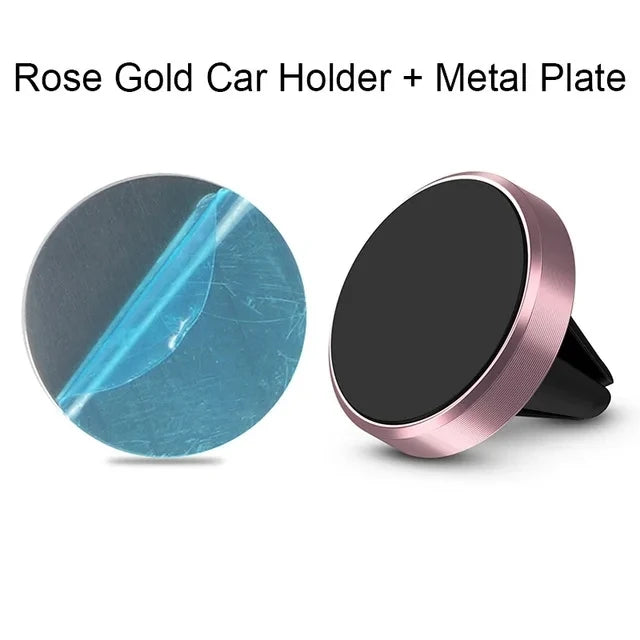 Universal Magnetic Car Phone Holder Stand in Car For iPhone X Samsung Magnet Air Vent Mount Cell Mobile Phone Support GPS
