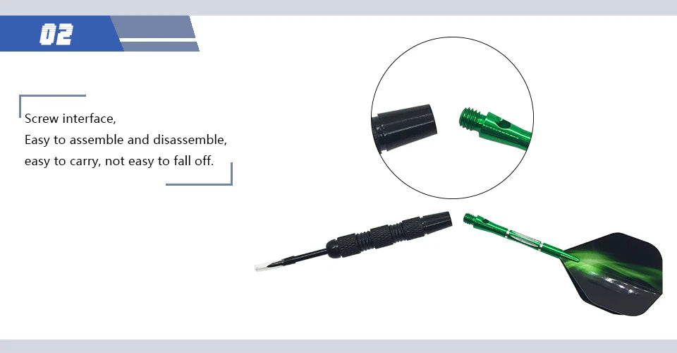 New Darts High-quality 3Pcs/set Steel Pointed Darts Professional 20g Indoor Sports Entertainment Dart Green Shafts Flight