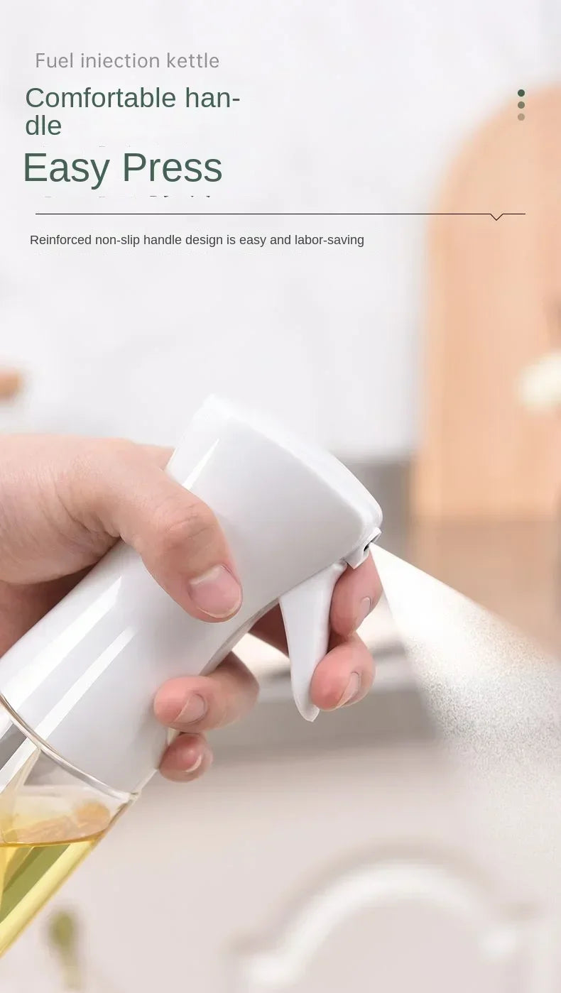 Oil Spray for Cooking Olive Oil Dispenser Plastic Bottle Sprayer Mist-Reusable Food Grade Oil Vinegar Spray Kitchen Accessories