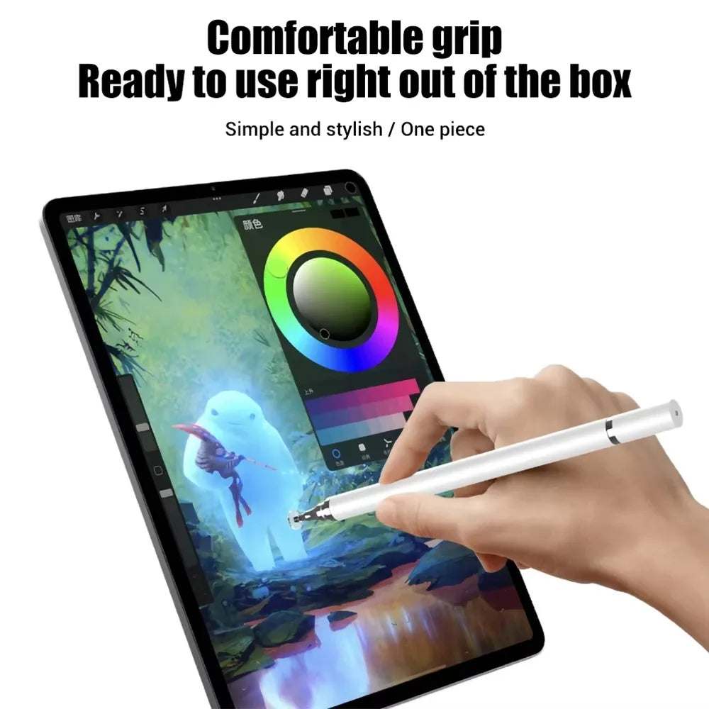 2 in 1 Universal Stylus Pen For Tablet Mobile Android ios Phone iPad Accessories Drawing Tablet Capacitive Screen Touch Pen